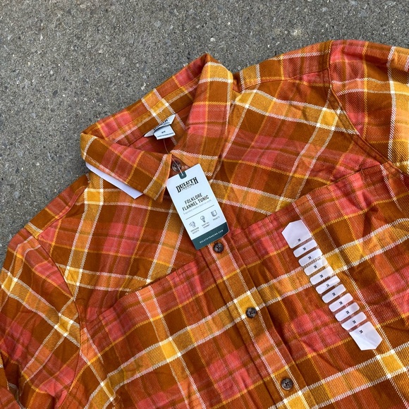 Duluth Woman’s Plus Folklore Flannel Tunic 3XL - Picture 4 of 16